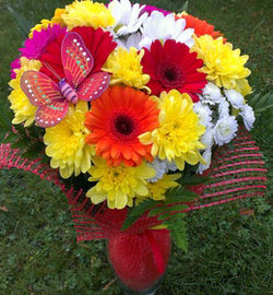 Букет цветов "Яркое утро"