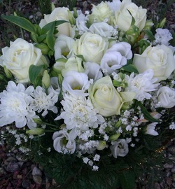 Букет цветов "Белое облако"
